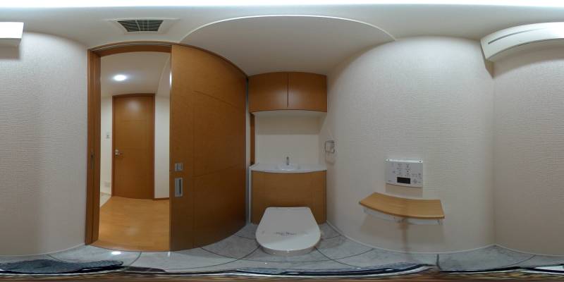 パノラマ画像トイレ