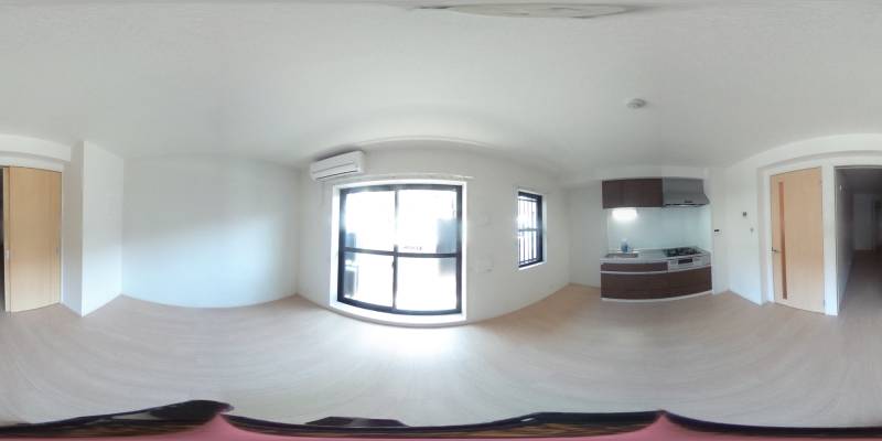 パノラマ画像リビング