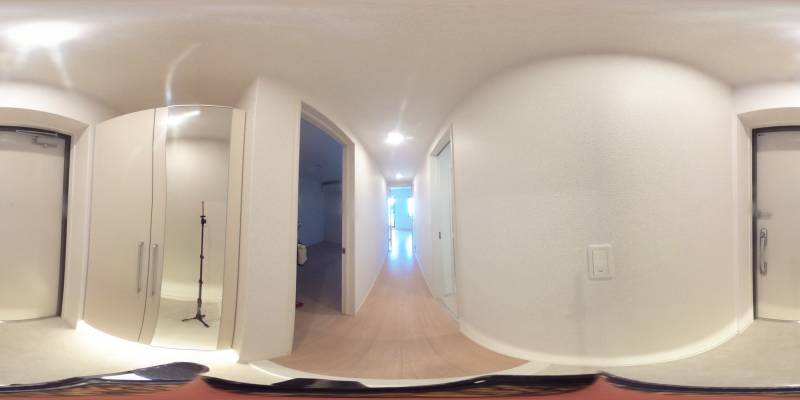 パノラマ画像玄関