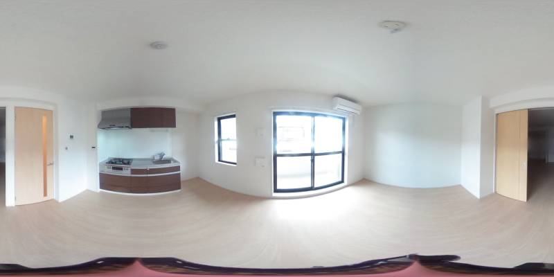 パノラマ画像リビング