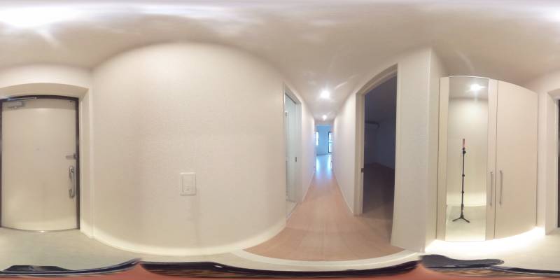 パノラマ画像玄関