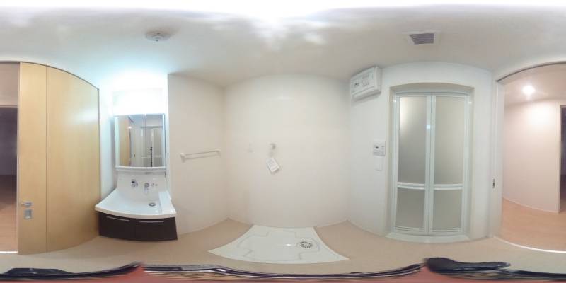 パノラマ画像洗面所