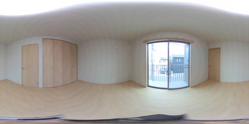 パノラマ画像洋室