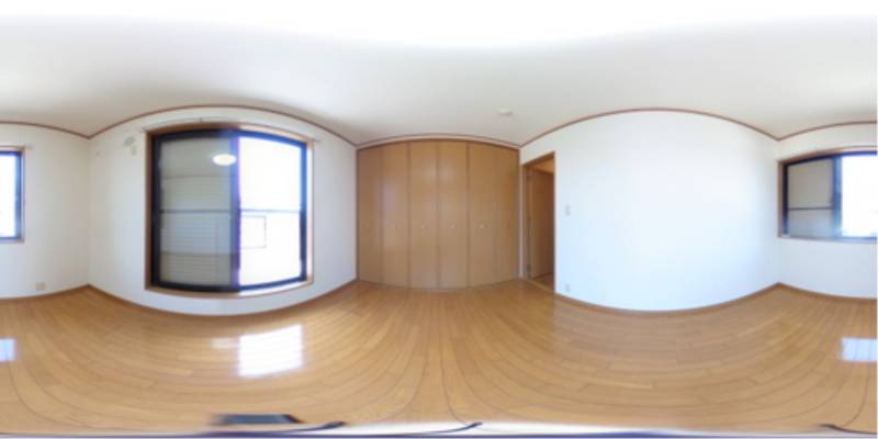 パノラマ画像洋室