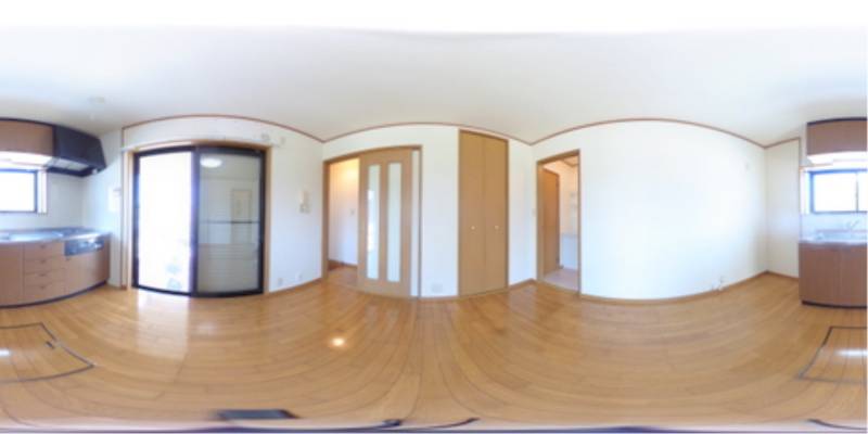 パノラマ画像リビング