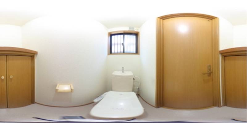 パノラマ画像トイレ