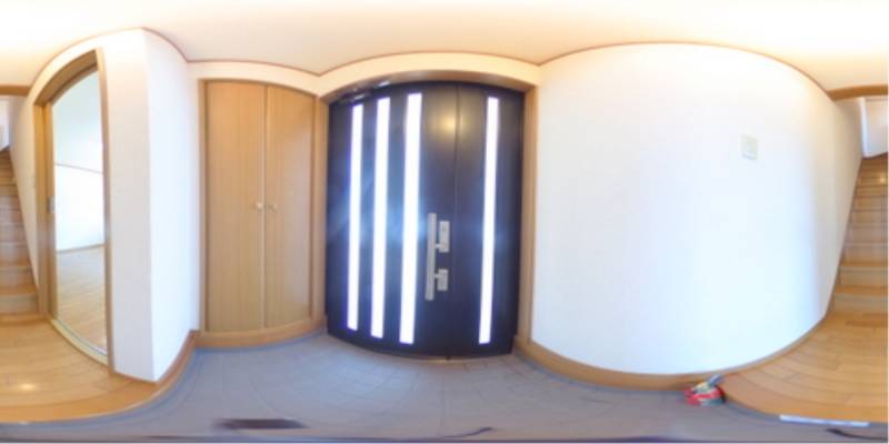 パノラマ画像玄関