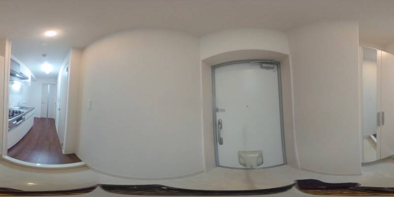 パノラマ画像玄関