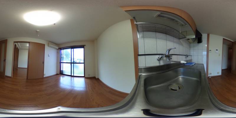 パノラマ画像リビング