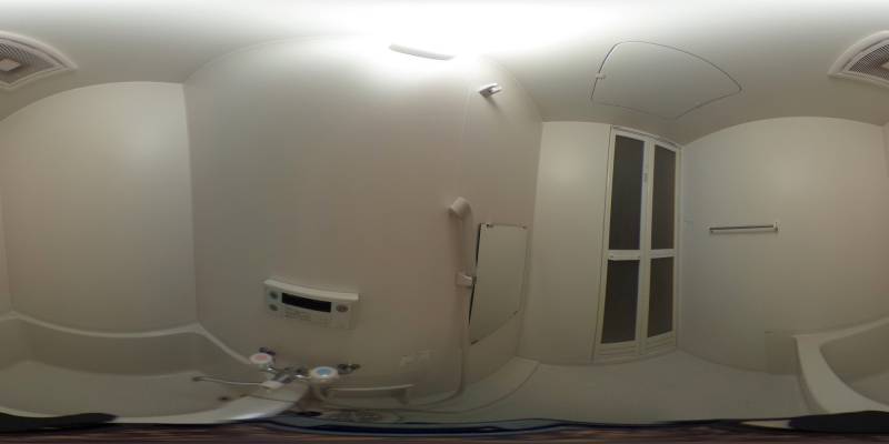 パノラマ画像バスルーム