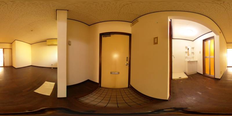 パノラマ画像玄関