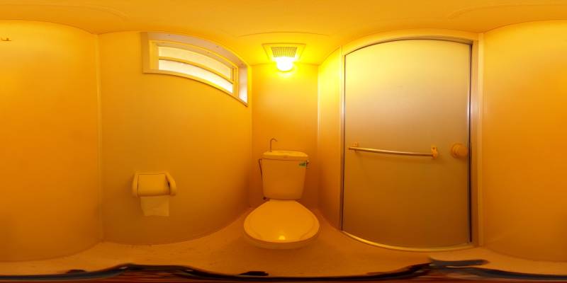 パノラマ画像トイレ