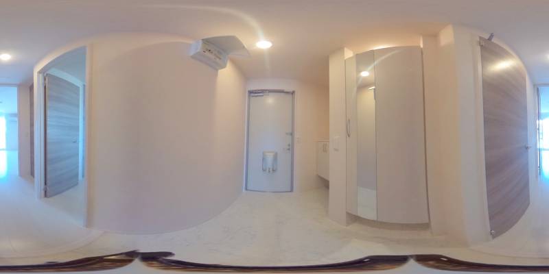 パノラマ画像玄関