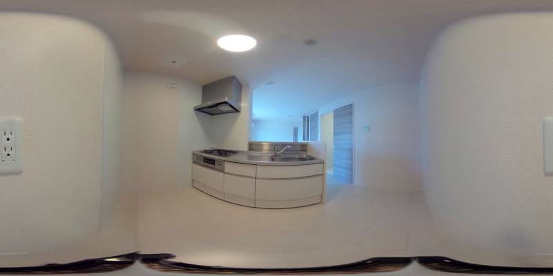 パノラマ画像キッチン