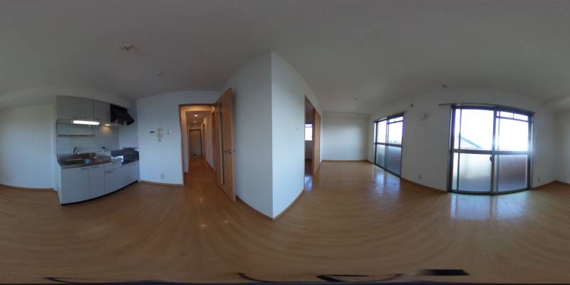 パノラマ画像リビング