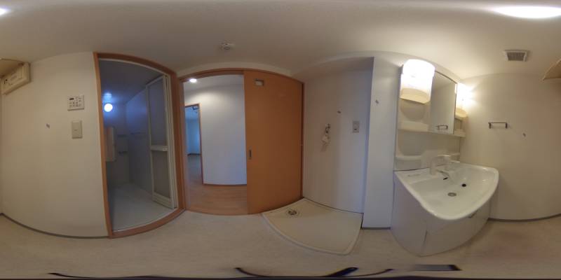 パノラマ画像洗面所