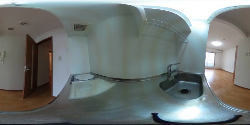 パノラマ画像洋室