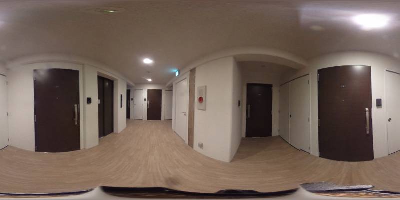 パノラマ画像玄関