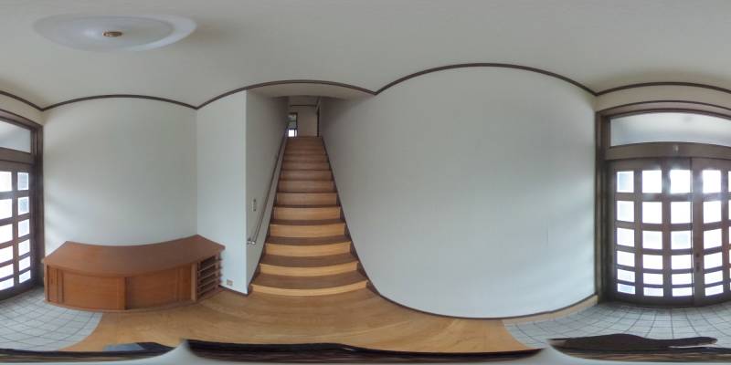 パノラマ画像玄関