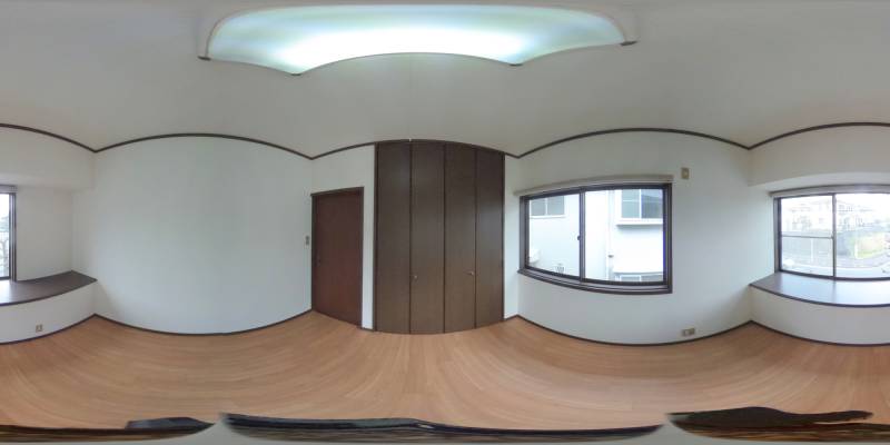 パノラマ画像洋室