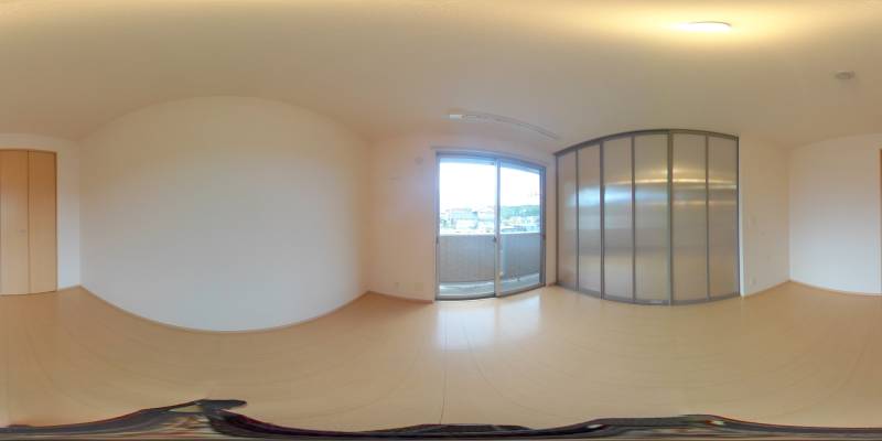 パノラマ画像洋室