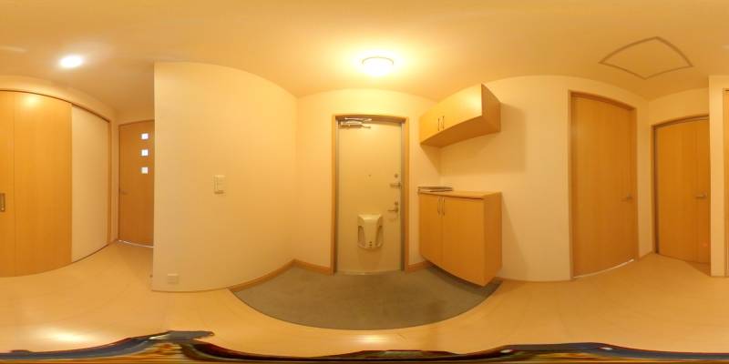 パノラマ画像玄関