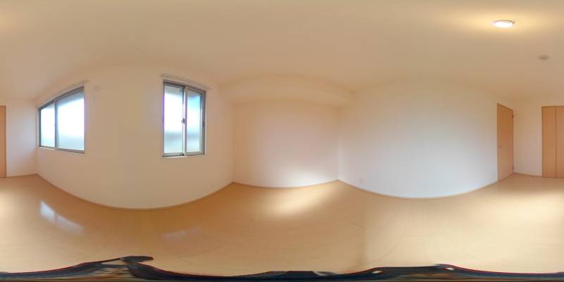 パノラマ画像洋室