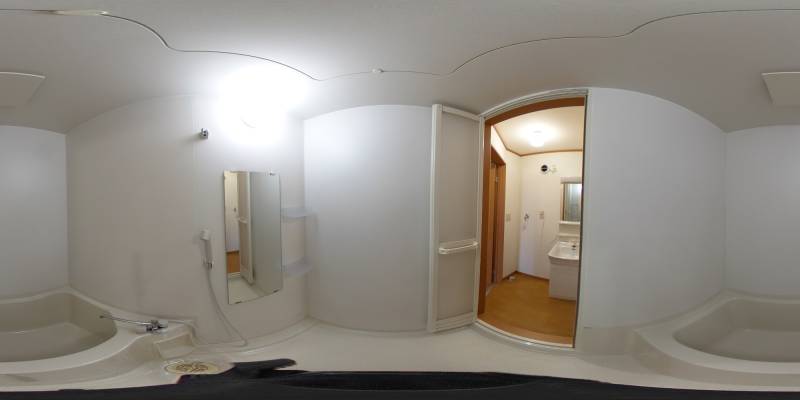 パノラマ画像バスルーム