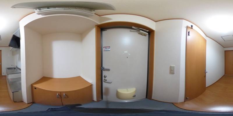 パノラマ画像玄関