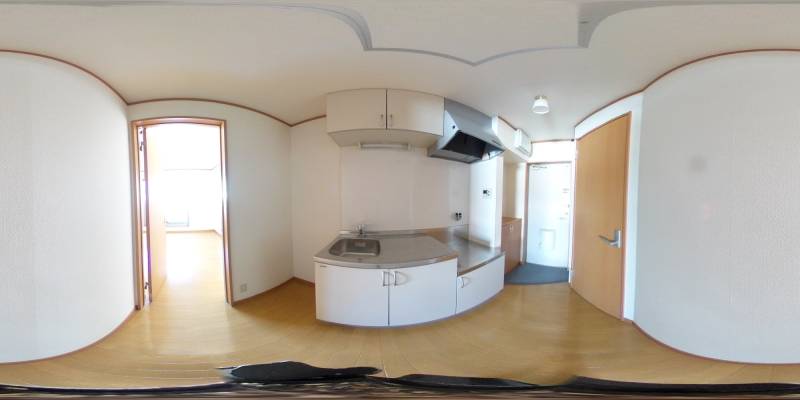 パノラマ画像キッチン