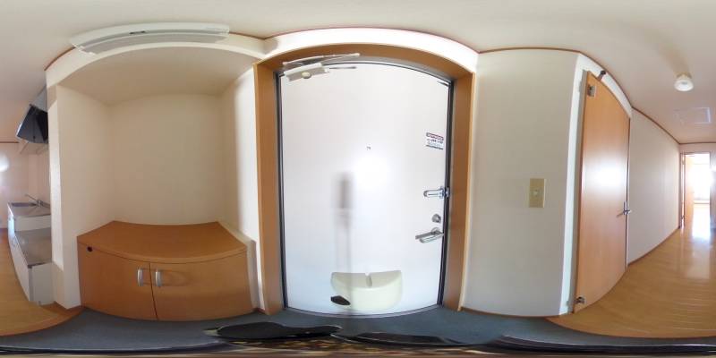 パノラマ画像玄関