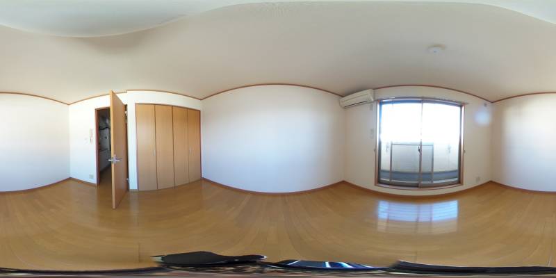 パノラマ画像洋室