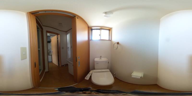 パノラマ画像トイレ