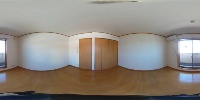 パノラマ画像洋室