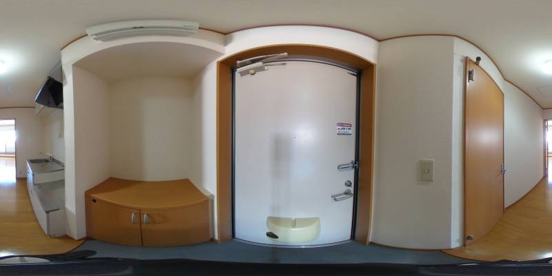 パノラマ画像玄関