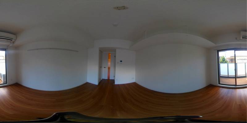 パノラマ画像洋室