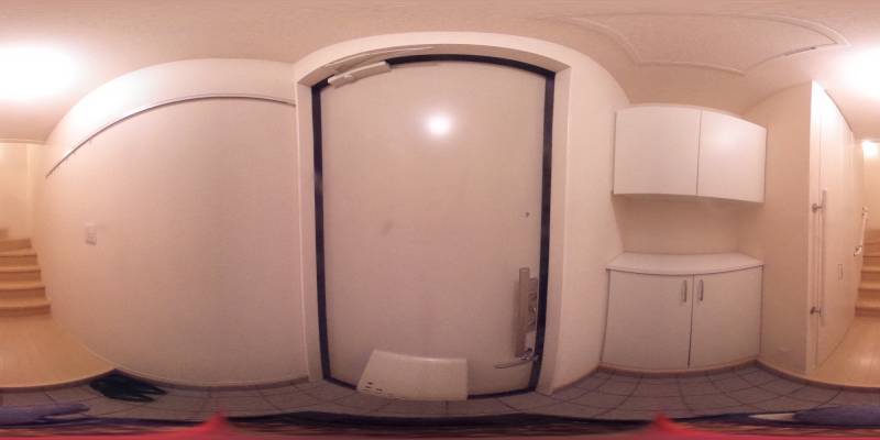 パノラマ画像玄関