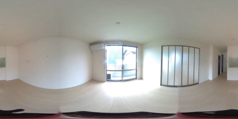 パノラマ画像リビング