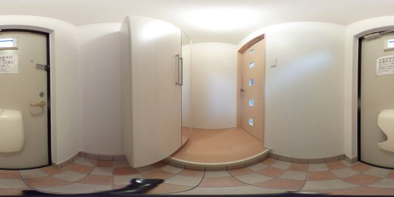 パノラマ画像玄関