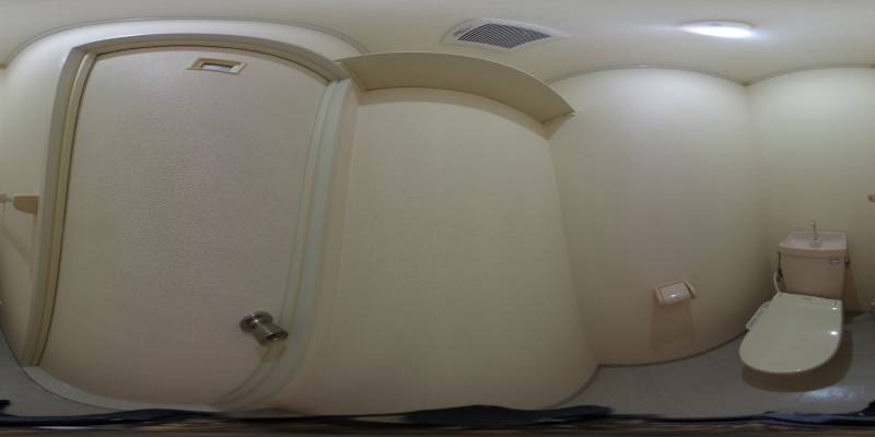 パノラマ画像トイレ