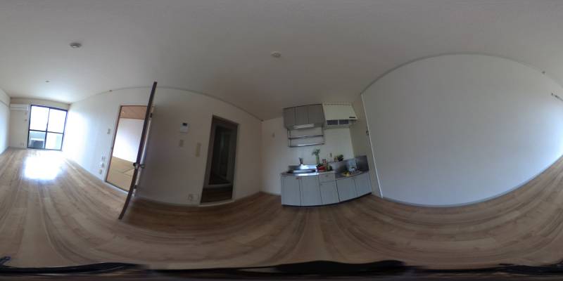 パノラマ画像リビング