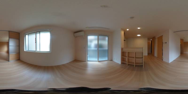 パノラマ画像リビング