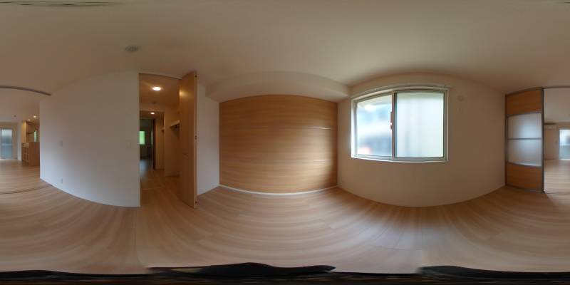 パノラマ画像洋室