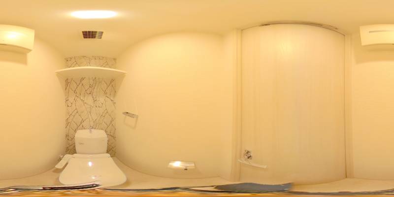 パノラマ画像トイレ