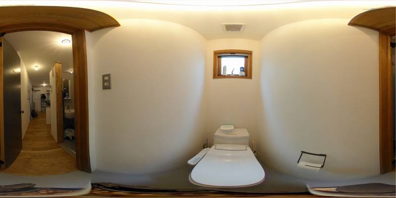 パノラマ画像トイレ