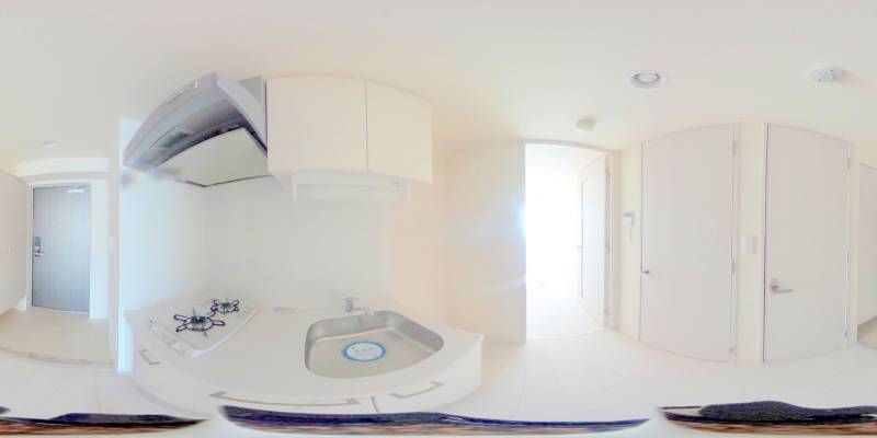 パノラマ画像キッチン