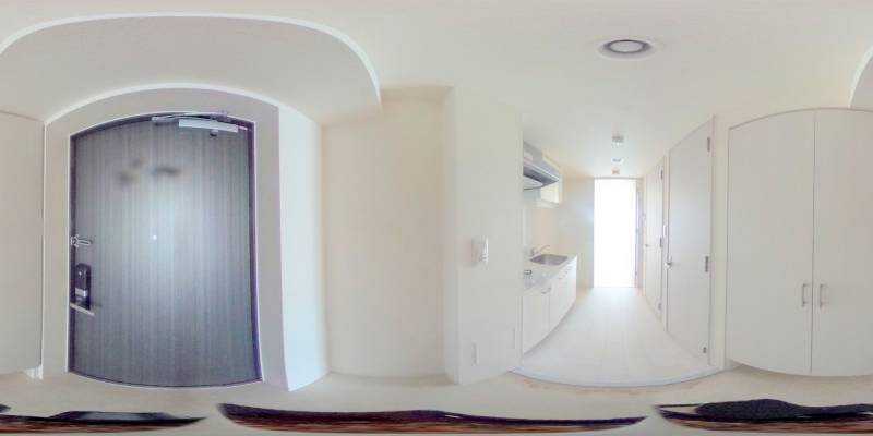 パノラマ画像玄関