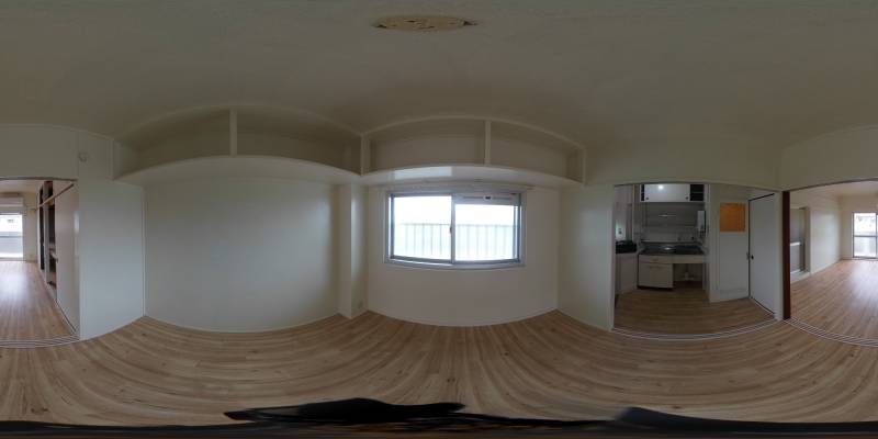 パノラマ画像洋室