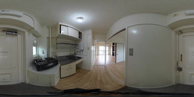 パノラマ画像玄関