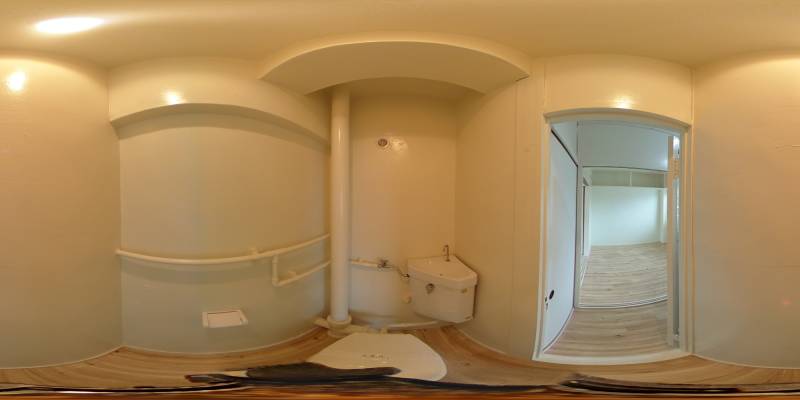 パノラマ画像トイレ